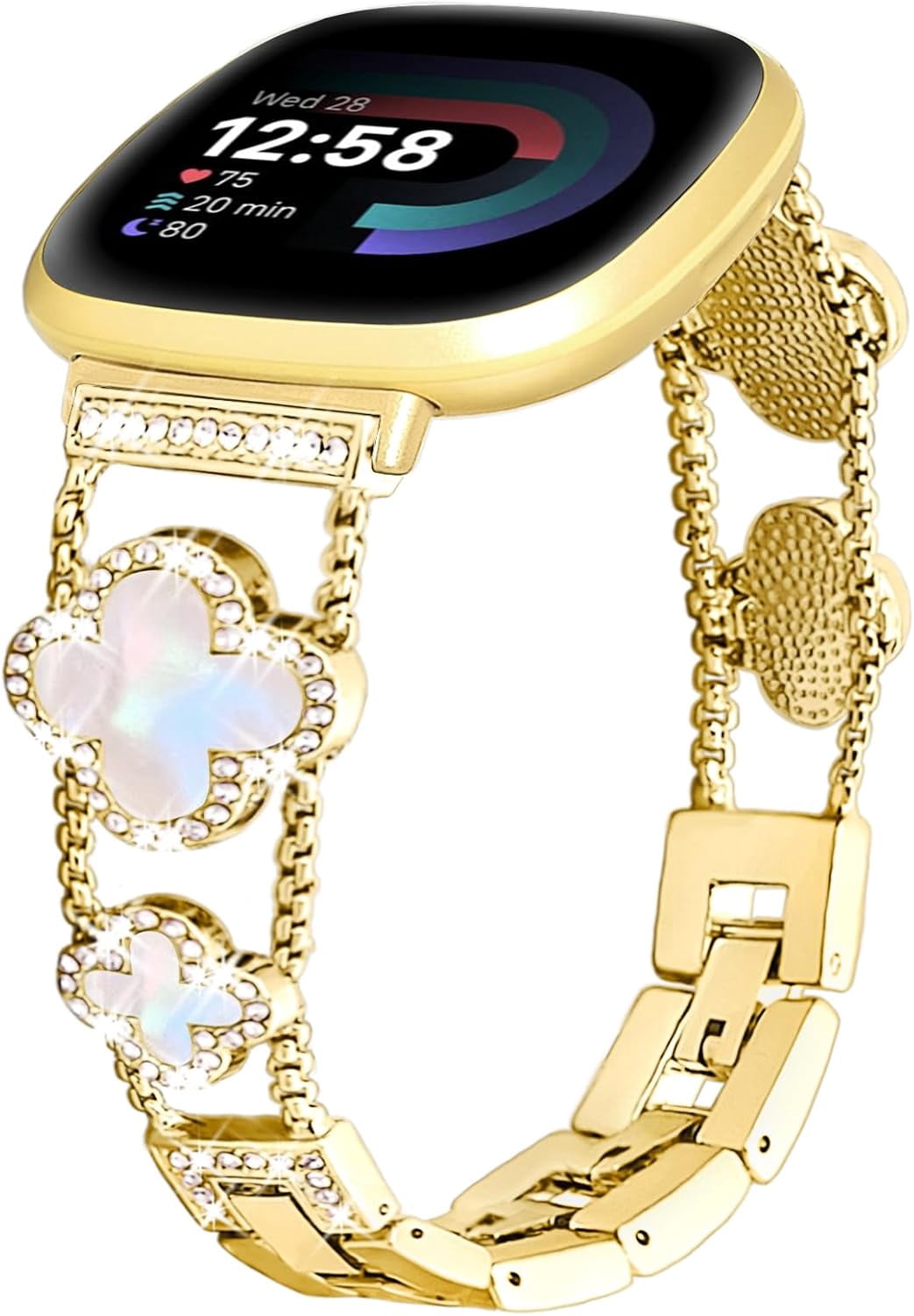 Issinlky Metall ArmBand kompatibel mit Fitbit Versa 3/Fitbit Versa 4, Edelstahl Ersatzband für Fitbit Sense 2/Fitbit Sense Smartwatch Issinlky Metall ArmBand kompatibel mit Fitbit Versa 3/Fitbit Versa 4, Edelstahl Ersatzband für Fitbit Sense 2/Fitbit Sense Smartwatch