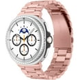 thumbnail image 1 of REQO Metal Bands Compatible with Galaxy Watch 8 Band 44mm 40mm/Galaxy Watch 8 Classic 46mm,No Gap Business Stainless Steel Strap for Samsung Galaxy Watch 8/8 Classic (2025) 46 44 40mm Women Men, 1 of 9