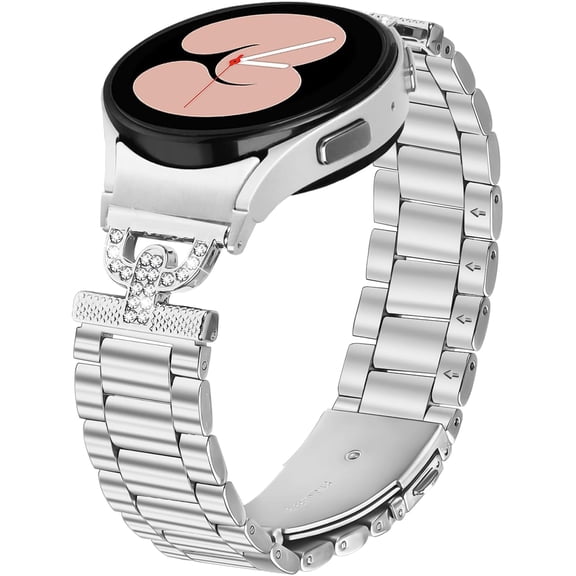 REQO Metal Strap Compatible with Samsung Galaxy Watch 7 6 5 4 Band 40mm 44mm, Adjustable Quick Release Headband Sport Bands for Samsung Galaxy Watch 6 4 Classic 42mm 46mm 43mm 47mm Women Men