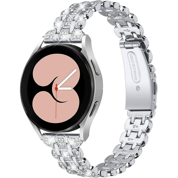 REQO Metal Watch Band Straps Compatible with Garmin Vivoactive 6/5/Venu 2 Plus/Sq Music/Sq Watch Replacement Quick Release Watch Bands Bracelet Jewelry Strap for Forerunner 570 42mm/165 Music