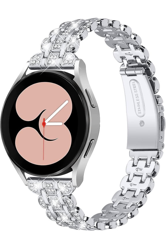 Metal Watch Band Straps Compatible with Garmin Vivoactive 6/5/Venu 2 Plus/Sq Music/Sq Watch Replacement Quick Release Watch Bands Bracelet Jewelry Strap for Forerunner 570 42mm/165 Music