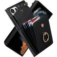 thumbnail image 1 of REQO Phone Case for Samsung Galaxy S22 Plus High-end Stylish Leather Accordion Card Holder,Wallet Phone Case, Anti-Drop Lanyard, Multi-Functional Ring Stand Case, Protective Leather Case., 1 of 9
