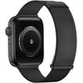 thumbnail image 1 of REQO Replacement for Apple Watch Band 49mm 46mm 45mm 44mm 42mm Metal Solid Stainless Steel Mesh Magnetic Strap Compatible with iWatch Ultra Ultra2 Series 10 9 8 7 6 5 4 3 2 1 Milanese Loops, 1 of 9