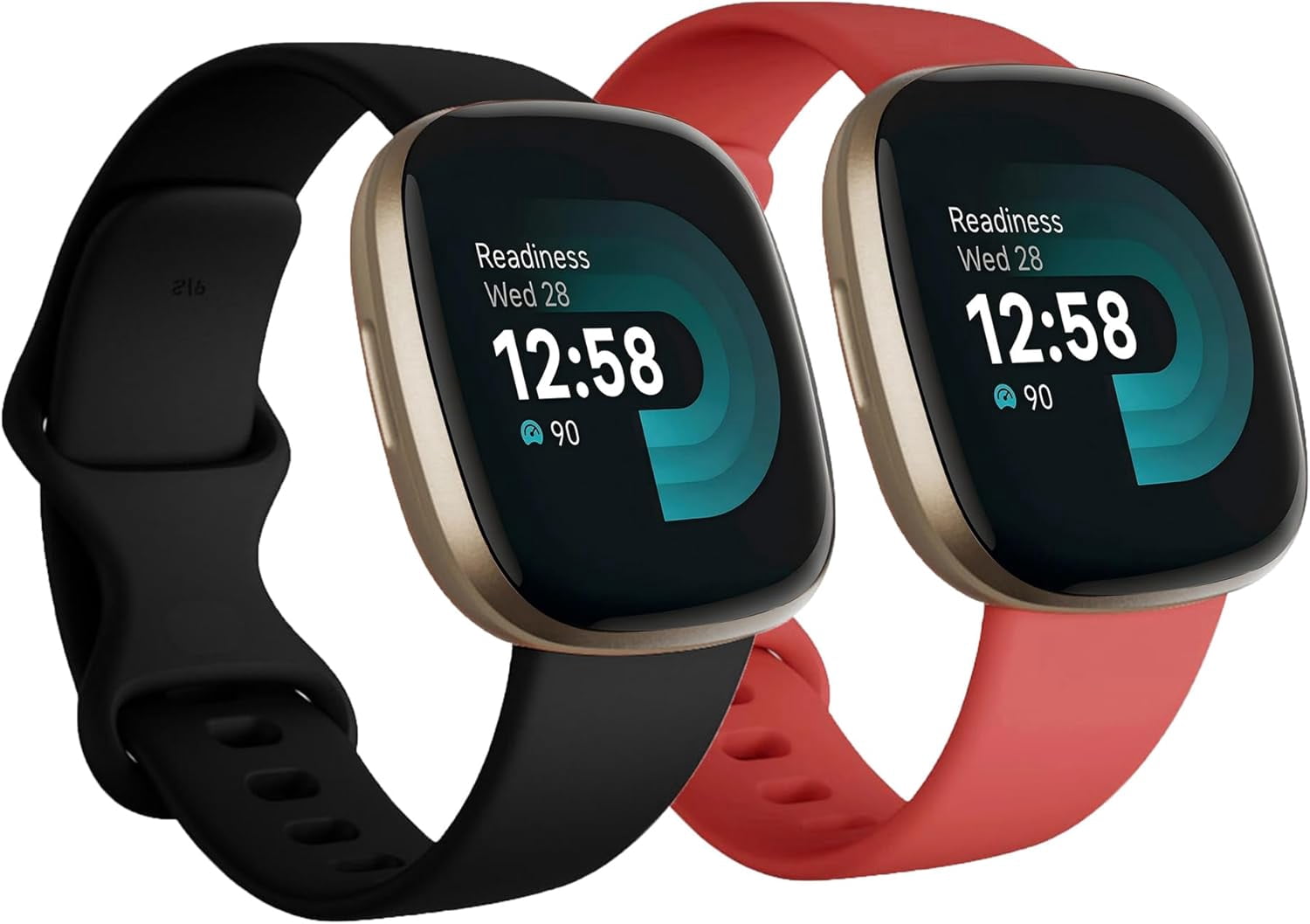 REQO Replacement Bands Compatible with Fitbit Versa 3 / Versa 4 / Sense ...
