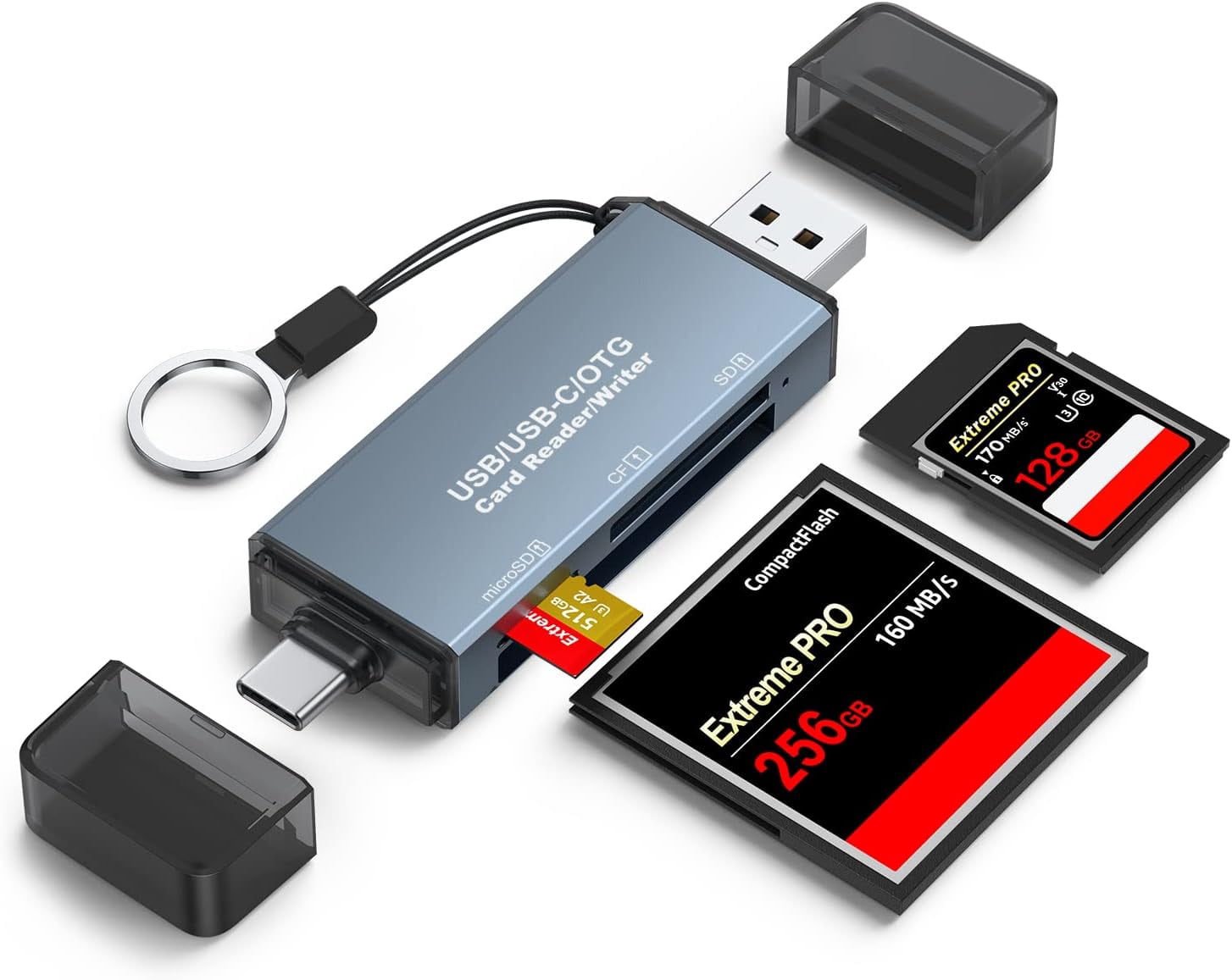 Mmc Interface REQO SD Card Reader, Dual Interface USB C USB 3.0, Micro SD Card ...