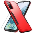 thumbnail image 1 of REQO for Samsung Galaxy S20 FE 5G Case,Galaxy S20 FE 5G Case with Screen Protector [Military Grade Drop Tested] Heavy-Duty Tough Rugged Shockproof Protective Case for Samung S20 FE 6.5", Red, 1 of 6