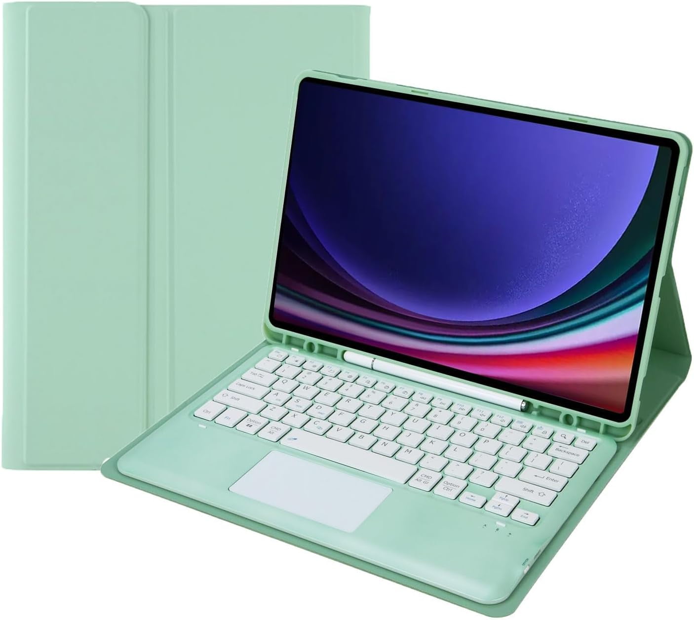 Keyboard Case Cover Galaxy Tab S7 Plus SAMSUNG Tab S7 Tablet