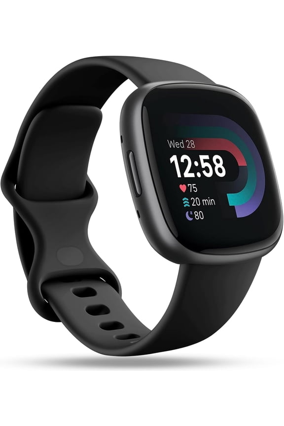 Sport Band Compatible with Fitbit Versa 4 Bands/Versa 3 Bands & Fitbit Sense Bands/Sense 2 Bands for Women Men, Soft Replacement Strap Accessories for Fitbit Sense/Sense 2/Versa 4/Versa 3 Watch