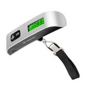 REQO Travel T-Shaped Stainless Steel Portable Scale 50kg/10g Digital Luggage Scale Camping and Outdoor Activities