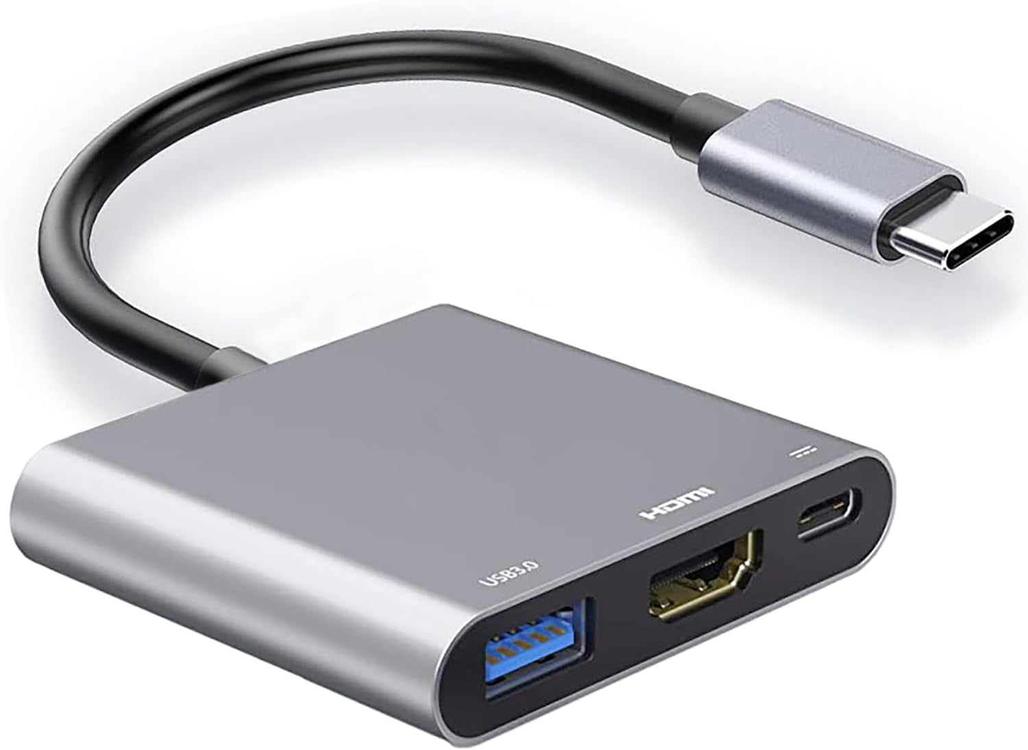 REQO USB-C Digital AV Multiport Adapter, Apple MFi Certified Digital AV Dongle with HDMI 4K@60Hz & USB-A 3.0 & 100W Charge for iPhone 15, MacBook Pro REQO USB-C Digital AV Multiport Adapter, Apple MFi Certified Digital AV Dongle with HDMI 4K@60Hz & USB-A 3.0 & 100W Charge for iPhone 15, MacBook Pro