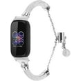 thumbnail image 1 of REQO Watch Band Compatible with Fitbit Inspire 2/ Inspire HR/Inspire/Ace 2/ACE 3 Smart watch-Metal Strap Jewelry Bangle Wrist Strap Bracelet Accessories, 1 of 6