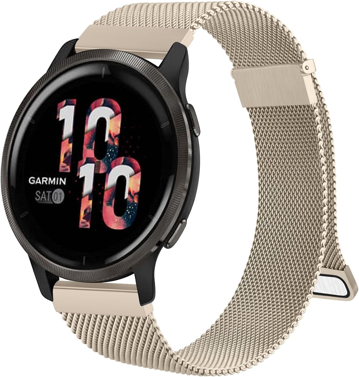 MaEiol 18 mm leren band voor Garmin Venu 4 / Venu 3S 41