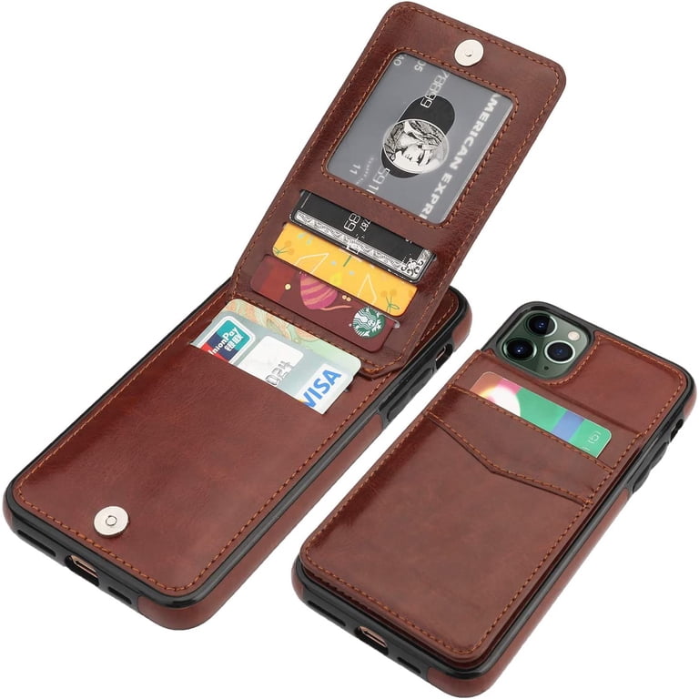 REQO iPhone 11 Pro Max Case Wallet with Credit Card Holder