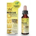 RESCUE Bach Remedy Dropper 10mL, Natural Stress Relief, Homeopathic
