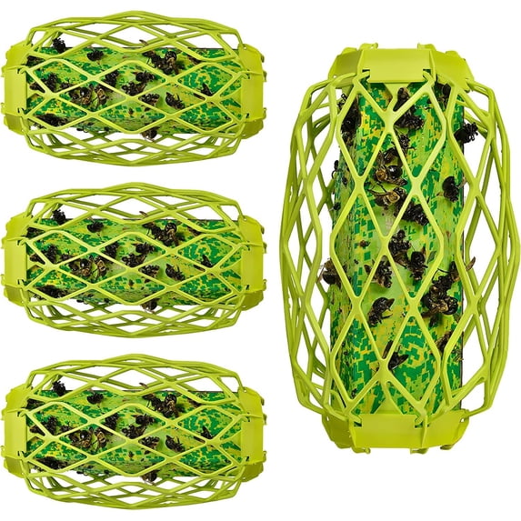 RESCUE! Carpenter Bee TrapStik - Outdoor Trap for Carpenter Bees - 4 Pack