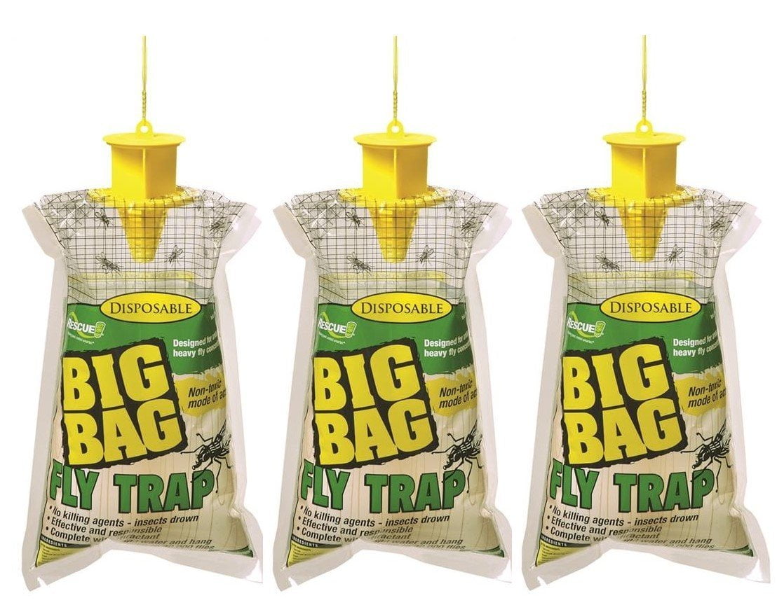 Rescue Big Bag Fly Trap (Pack of 10) : Amazon.in: Garden & Outdoors