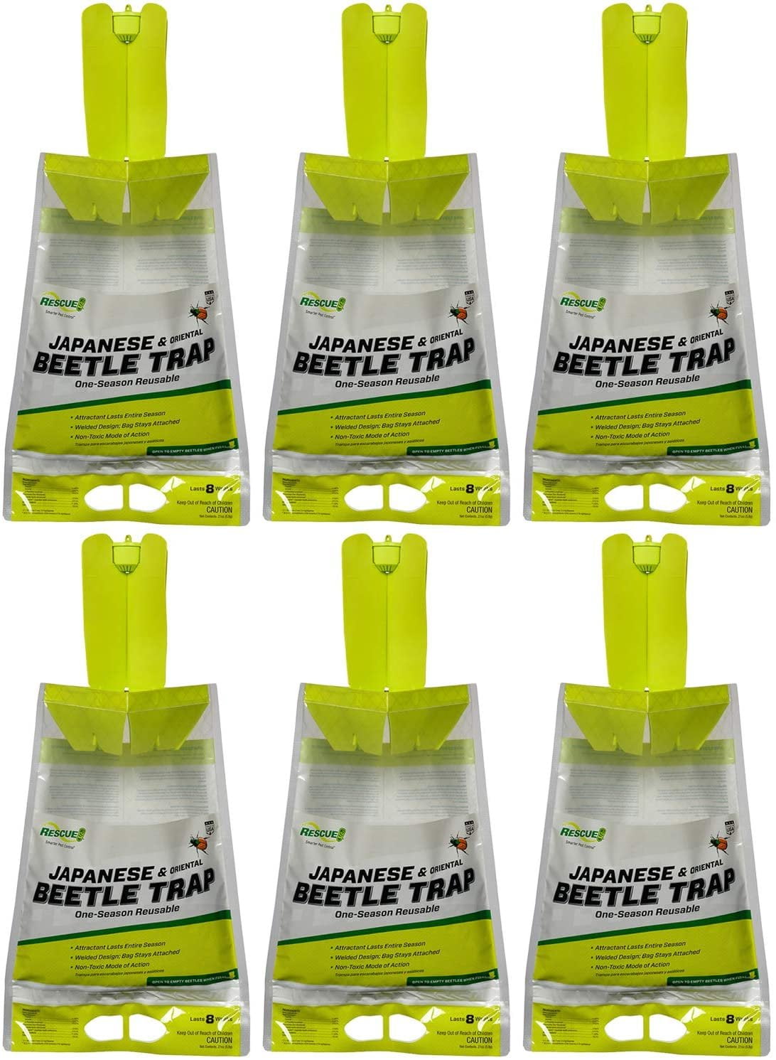 RESCUE! Outdoor Insect Catcher - Japanese Beetle Trap with