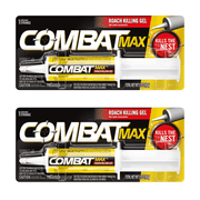 Combat Max Roach Killing Gel for Indoor and Outdoor Use, 2.1 Ounces, 2 Pack