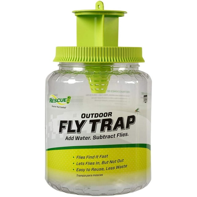 RESCUE! Outdoor Reusable House Fly Trap