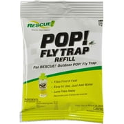 RESCUE! POP! Fly Trap Bait Refill, Outdoor Use, Water Souble Powder, 1 Pack