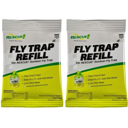 RESCUE Fly Trap 0.51 oz - 2 Pack