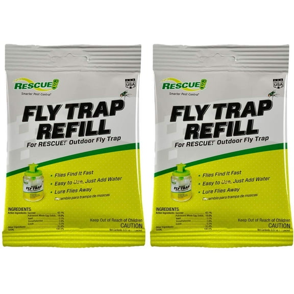 RESCUE Fly Trap 0.51 oz - 2 Pack