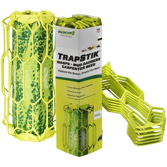 RESCUE Trapstik for Wasps, Mud Daubers, Carpenter Bees