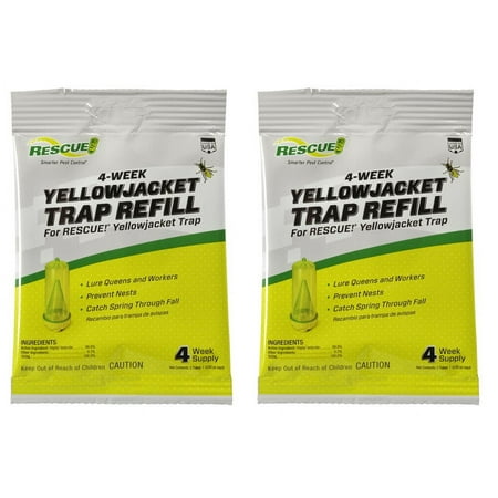 RESCUE! Yellowjacket Attractant 4 Week Supply - 2 Pack
