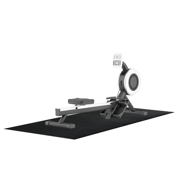 RESILIA Extra Long NonSlip Exercise Mat 8.5 Feet, Black, Waterproof