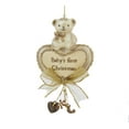 thumbnail image 1 of RESIN "BABY'S FIRST CHRISTMAS" BEAR W/HEART ORNAMENT, 1 of 2