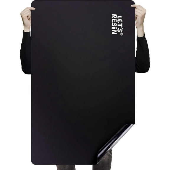 LET'S RESIN 36x24 Inch Extra Large Silicone Craft Mat - Non-Stick, Heat Resistant Work Surface for Resin, Art, Crafts