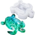 thumbnail image 1 of LET'S RESIN Turtle Shape Resin Molds, 3D Animal Silicone Molds for Epoxy Resin, Large Sea Turtle Marine Art Silicone Resin Molds for Craft, Ocean Theme Night Lights, Home Decor, 1 of 8