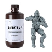 RESIONE Tough74 V2 ABS-Like 3D Printer Resin, Wear and Scratch Resistant, Stable Printing, LCD and DLP Compatible