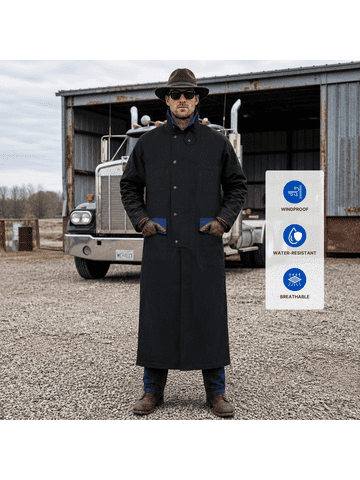 Cowboy Duster Coats Western Outerwear