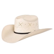 RESISTOL Mens All My Exs 20X Straw Cowboy Hat Tan