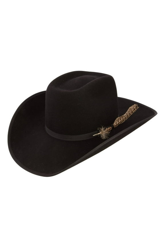 Mens 4X Holt B Felt Cowboy Hat Black
