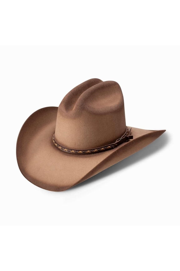 Pecan Dirt Road Men's Western Hat, 7 5/8 Brown