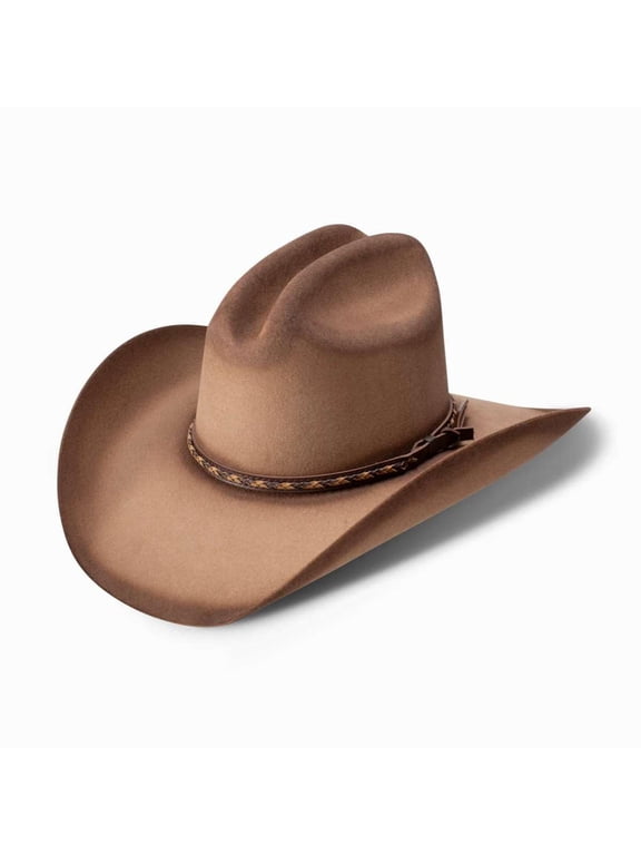 Pecan Dirt Road Men's Western Hat, 7 Brown