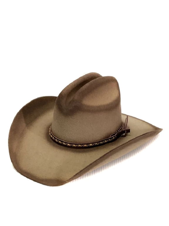 Pecan Dirt Road Men's Western Hat Stone, 7 1/4