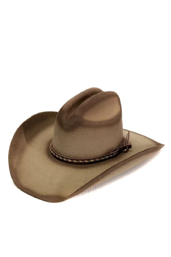 Pecan Dirt Road Men's Western Hat Stone, 7 1/4