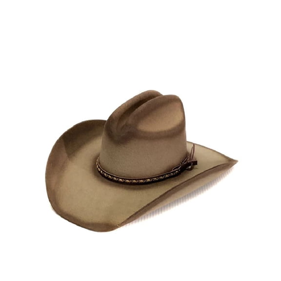 RESISTOL Pecan Dirt Road Men's Western Hat Stone, 7 1/4