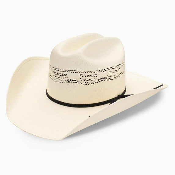 RESISTOL Ringer - 7X Bangora Straw Cowboy Hat Natural