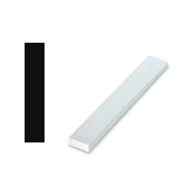 RESO 2 1/2in. W x 96 in. L Primed Finger-Joined Pine Door Window Molding 10 Pcs