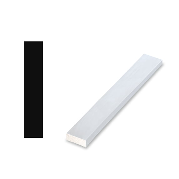 RESO 2 1/2in. W x 96 in. L Primed Finger-Joined Pine Door Window Molding 5 Pcs