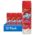 thumbnail image 1 of (12 pack) Resolve High Traffic Carpet Stain Cleaner Solution and Odor Remover Foam, 22 oz, 1 of 10