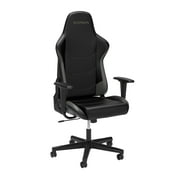 RESPAWN 110 Gaming Chair - Gamer Chair PC Computer Chair, Ergonomic Gaming Chairs, Office Chair with Integrated Headrest, Gaming Chair for Adults 135 Degree Recline with Angle Lock - Gray