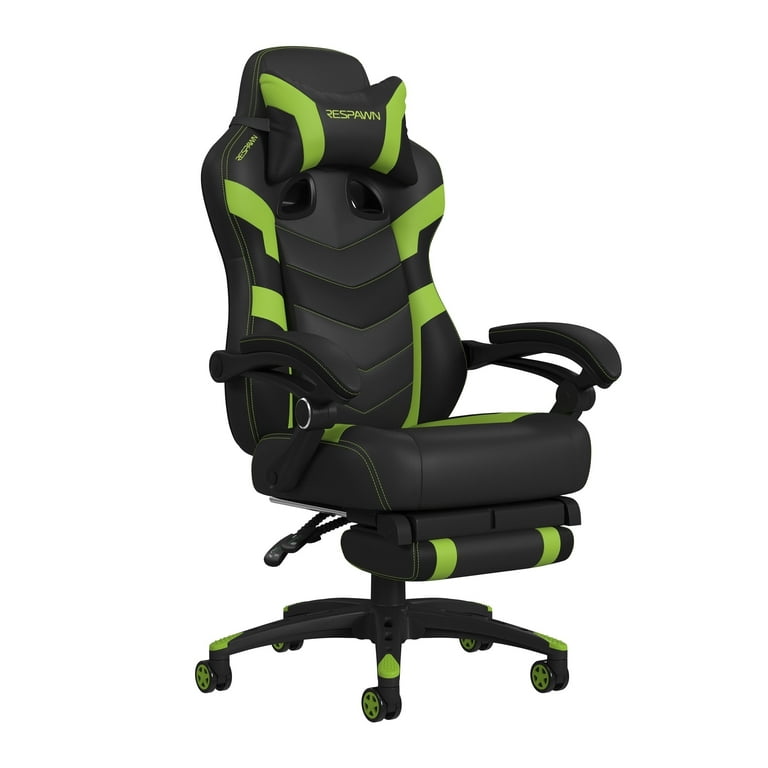 RESPAWN 110 Pro Gaming Chair Gaming Chair with Footrest Reclining Gaming Chair Video Gaming Computer Desk Chair Adjustable Desk Chair Gaming
