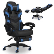 RESPAWN 110 Pro Ergonomic Gaming Chair with Footrest for Adults - Comfortable Office Gaming Recliner with Lumbar Support and Headrest, Racing Style Video Game C