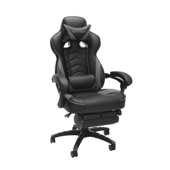RESPAWN-110 Racing Style Gaming Chair - Reclining Ergonomic Leather Chair with Footrest, Office or Gaming Chair, Multiple Colors - RESPAWN by OFM