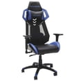 thumbnail image 1 of RESPAWN 200 Racing Style Gaming Chair w/ Breathable Mesh and Headrest, Blue, 1 of 11